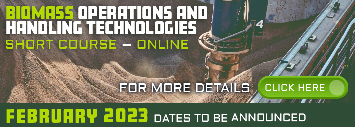 Biomass Operations and Handling Technologies short online course